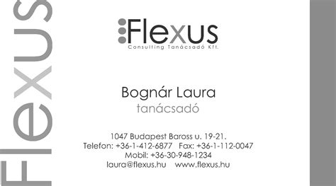 Névjegykártya Típusok Bizcard