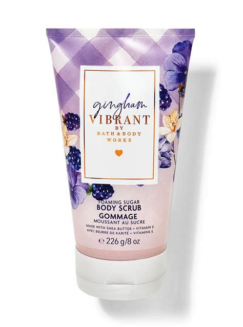 Gingham Vibrant Foaming Sugar Body Scrub Bath And Body Works