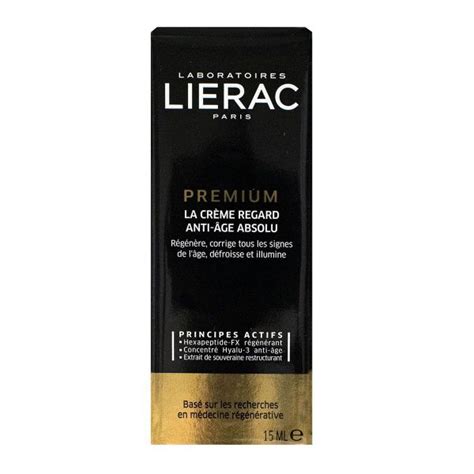 Premium La Cr Me Regard Lierac Est Un Anti Ge Absolu Qui Corrige Tous