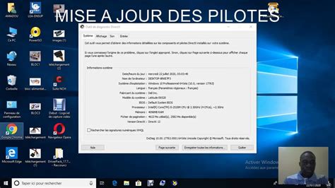 Mise A Jour Des Pilotes Youtube