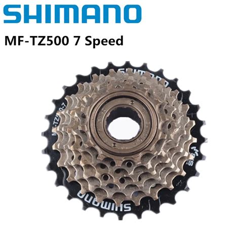 Shimano rowerów wolnego koła MF TZ500 TZ21 7 prędkości kaseta