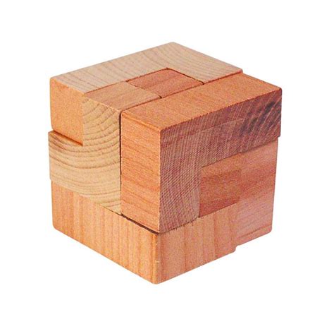 Casse tête puzzle en bois le cube magique Goll Kie origine