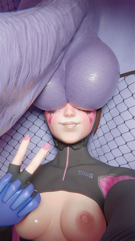 Rule 34 3d Balls On Face Big Balls Big Penis Cant See The Haters Dva Futa On Female Futanari