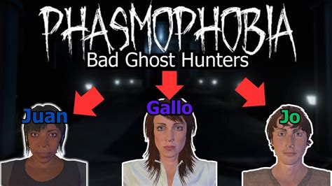 Phasmophobia Funny Moments Bad Ghost Hunters Phasmophobia YouTube