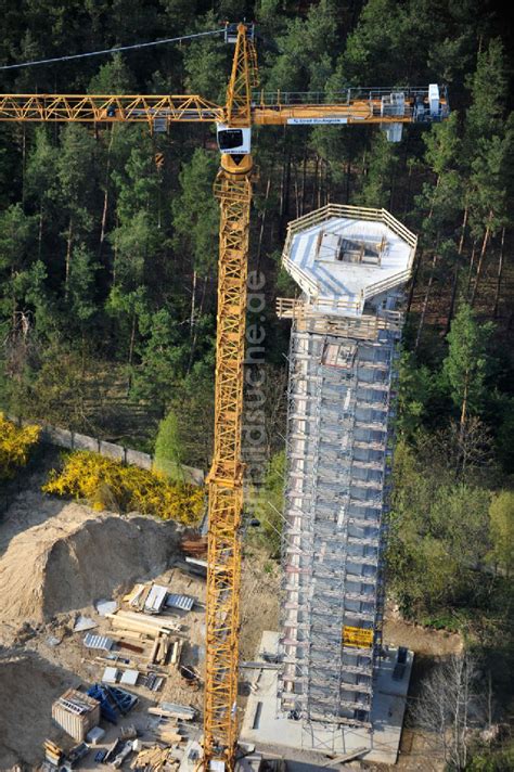 Luftbild PRÖTZEL OT Heidekrug Baustelle zur Errichtung eines