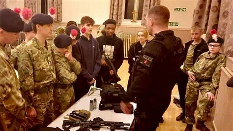 Greater Manchester Police Tactical Firearms Unit Army Cadets Uk