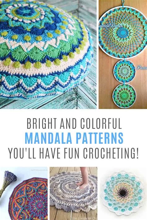 Gorgeous Mandala Crochet Patterns You Need To See