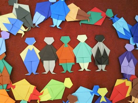 Items similar to Origami Paper Party People Stereotypes Intended - BOYS on Etsy