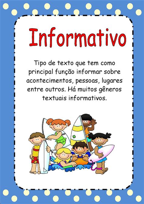 Generos Textuais Para Imprimir Braincp