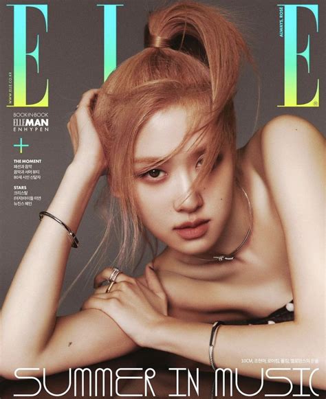 Blackpink Latino On Twitter Ros Ser La Portada De Elle Korea Para