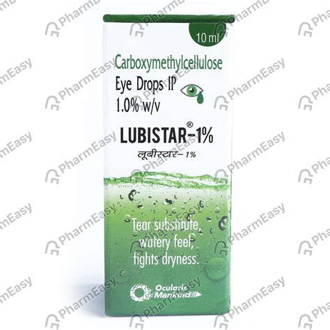 Lubistar 1 W V Eye Drop 10 Uses Side Effects Price Dosage