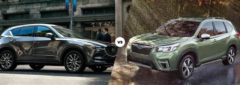 Mazda CX 5 Vs Subaru Forester Morrie S Auto Group