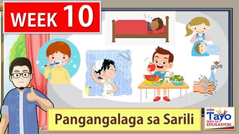 Larawan Na Nagpapakita Ng Pangangalaga Sa Sarili