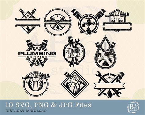 Plumber Svg Bundle Plumber Tools Svg Plumbing Svg Plumber Clipart