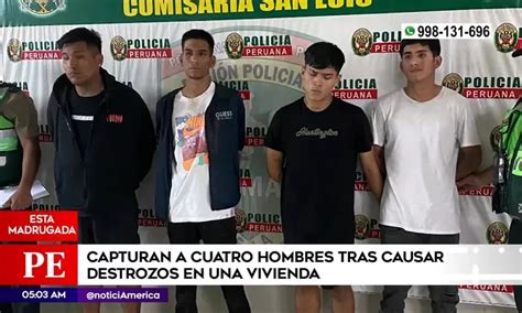 San Luis Capturan A Hombres Que Atacaron Vivienda