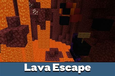 Download Lava Escape Map For Minecraft Pe Lava Escape Map For Mcpe