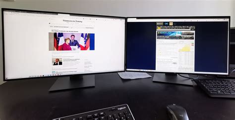 Arbeiten Mit Zwei Pc Monitoren Den Produktivit Tsturbo Z Nden