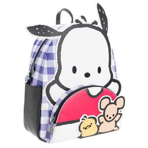 Sanrio Pochacco Cosplay Plaid Mini Backpack Entertainment Earth Exclusive