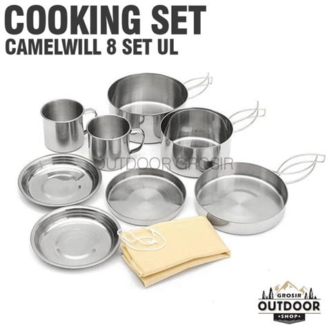 Jual Cooking Set Camelwill Alat Masak Outdoor Camping Nesting