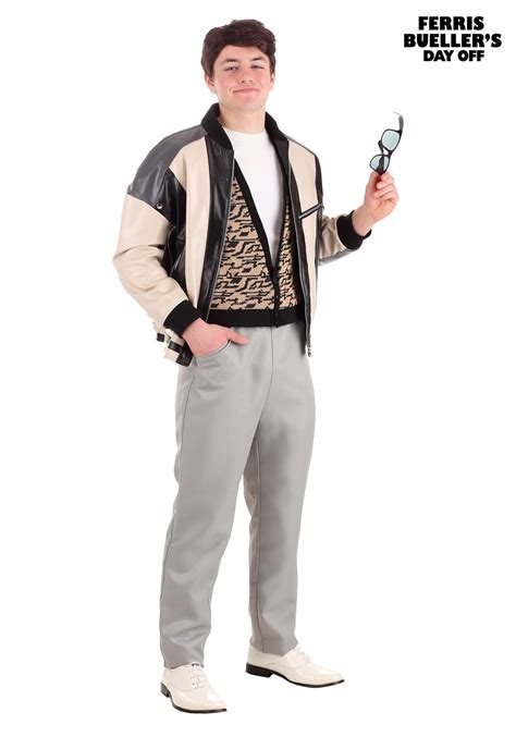 Authentic Adult Ferris Bueller Costume 80s Movie Costumes