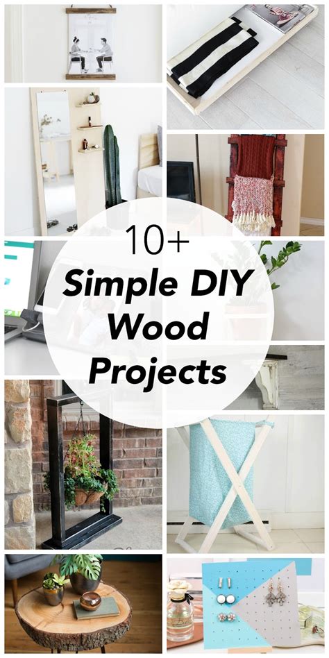 Vikalpah: 10+ Simple DIY wood projects