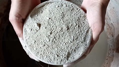 Asmr Dusty Gritty Sand Cement Powder Pouring In Water Paste Play