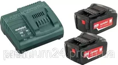 Metabo Zestaw 2 akumulatorów 18 V 5 2 Ah ładowarka ASC 30 36 V