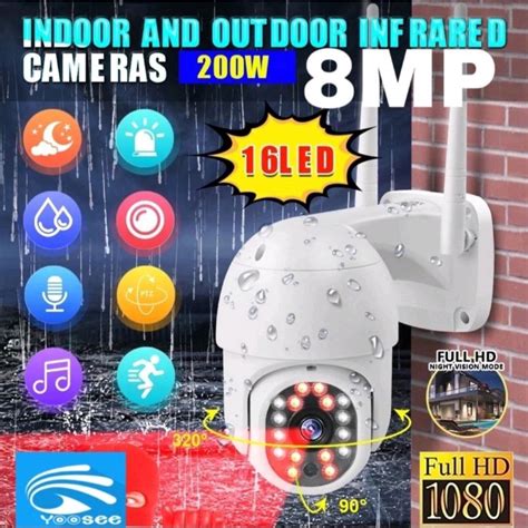 Jual Ip Kamera Cctv Outdoor Wireless Smart Wifi Mp Full Hd P Ptz