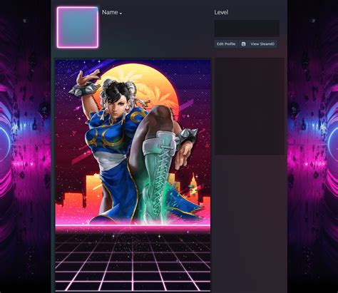 Featured Steam Artwork Chun Li Synthwave 3 By Addy213 On Deviantart