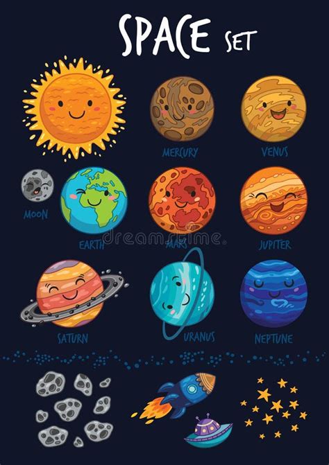 Cartoon Planets Stock Illustrations – 24,949 Cartoon Planets Stock Illustrations, Vectors ...