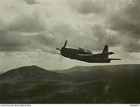 Cooktown Qld A Vultee Vengeance Dive Bomber Aircraft Of No 12