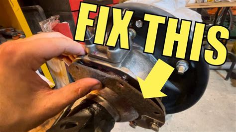 Quick Fix To Repair Leaking Steering Knuckles Critical Youtube