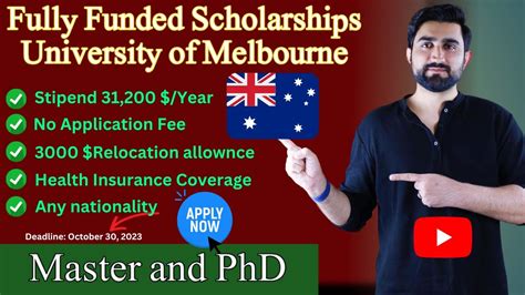 Fully Funded University Of Melbourne Scholarships In Australia Move To Australia For Free In