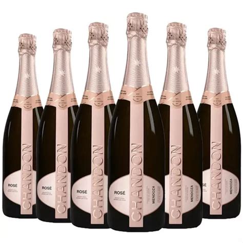 Chandon Rose Caja X 6 Botellas 750ml MercadoLibre