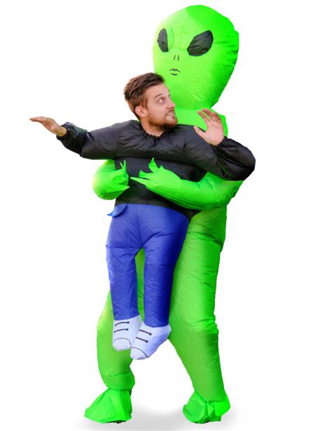 Déguisement gonflable porté par un alien adulte Deguise toi achat de