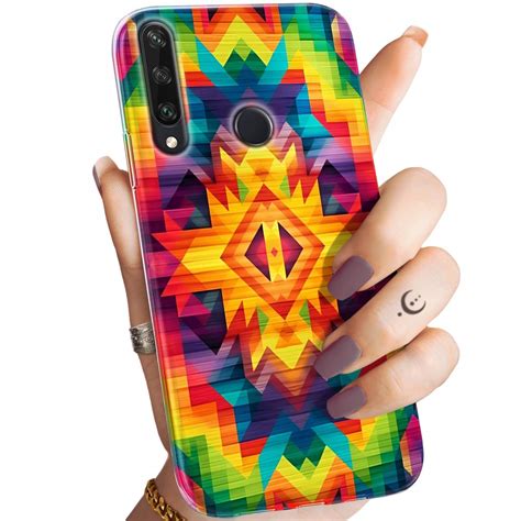 ETUI DO HUAWEI Y6P WZORY AZTECKIE AZTEC AZTECY OBUDOWA POKROWIEC CASE