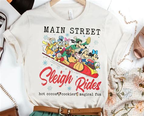 Main Street Magical Kingdom Shirt Mickey And Friends Christmas Party