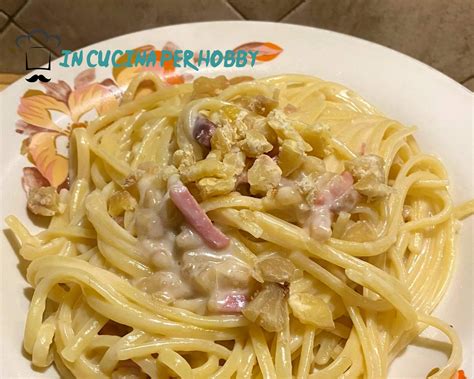 Pasta Con Castagne Speck E Fonduta Di Asiago In Cucina Per Hobby