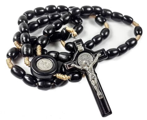 Buy Saint Benedict Medal Rosary St Benedict Crucifix Rosary Beads St