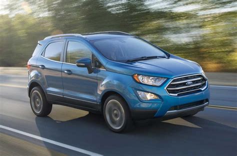 2017 Ford Ecosport Previewed In All New Us Model Autocar