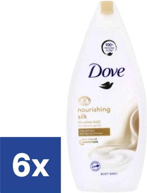 Dove Silk Glow Douchegel 6 X 500 Ml Bol