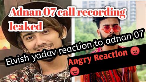 Adnan Call Recording Leak Conspiracy Against Carryminati Elvish