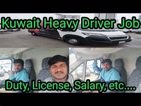 Heavy Driver Job In Kuwait Company Driver Job Details Tamil