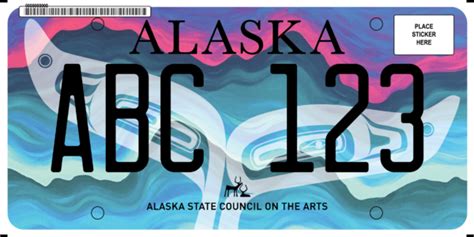 Alaska Artistic License Plate Vote