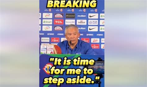 Just IN: Chot Reyes Announces Decision to Step Down as Gilas Pilipinas ...