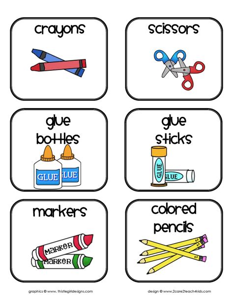 Supply Labels Classroom Supplies Classroom Organization Classroom