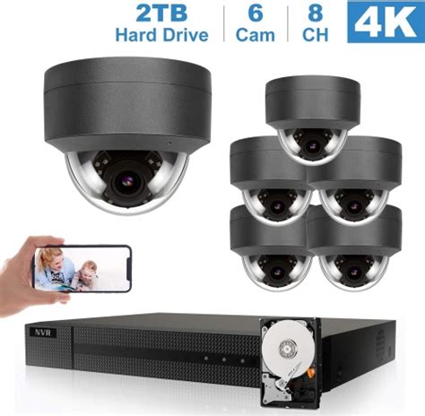 Anpviz Hikvision Compatible Ch Mp Nvr Kit Ch K Poe Nvr Mp H