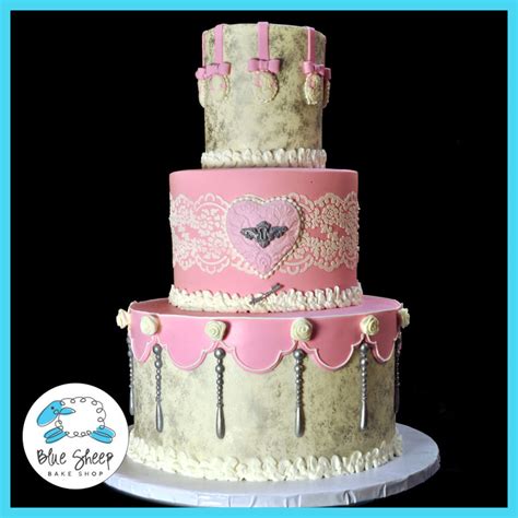 Vintage Victorian Wedding Cake - CakeCentral.com