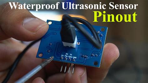 Waterproof Ultrasonic Sensor Jsn Sr T Aj Sr M With Arduino For