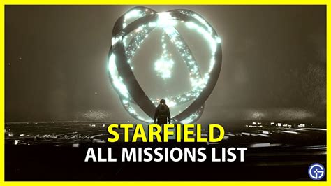 Starfield Main Quest List Story Missions Faction Side Quests